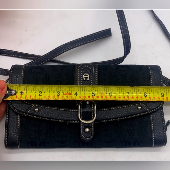 Etienne Aigner Convertible Logo Wristlet Bag - Picture 6 of 16